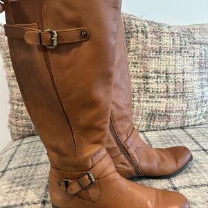 Naturalizer Brown Heeled Boots